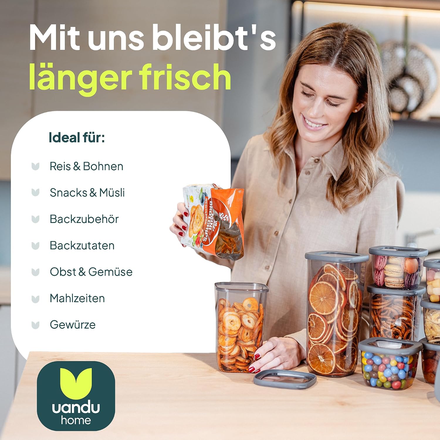 Thumbnail 4 de uandu Vorratsdosen 12er Set 🍱