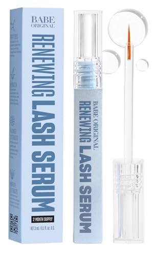 Detalle de BABE ORIGINAL Renewing Lash Serum for Longer-Looking Lashes, Peptides, 3mL