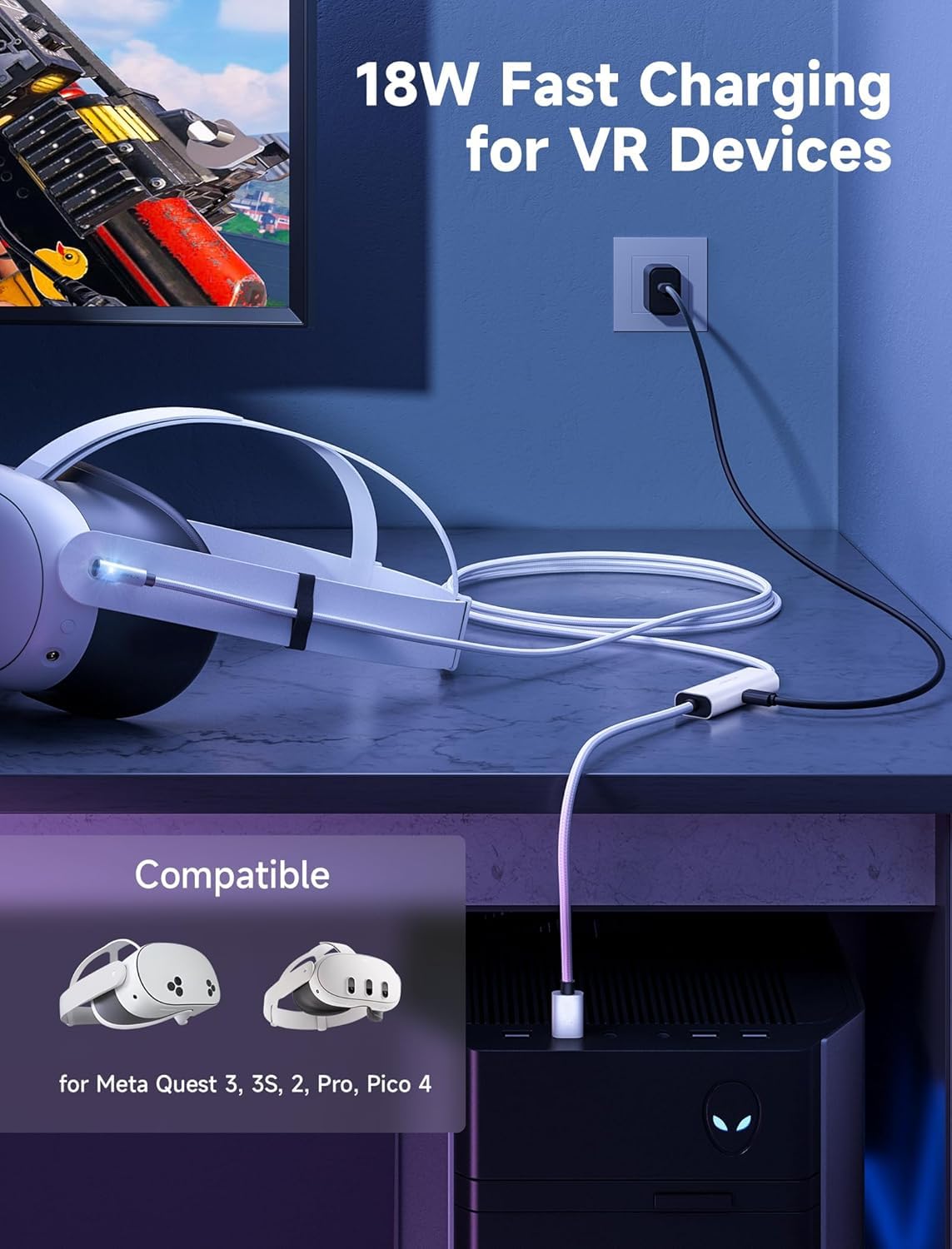 Thumbnail 3 de JSAUX Cavo Link 5m 18W