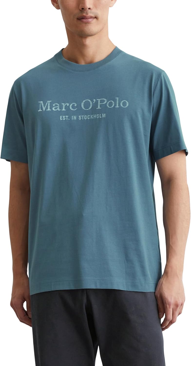 Thumbnail 5 de Marc O’Polo Denim Herren T-Shirt aus Bio-Baumwolle mit Rundhalsausschnitt