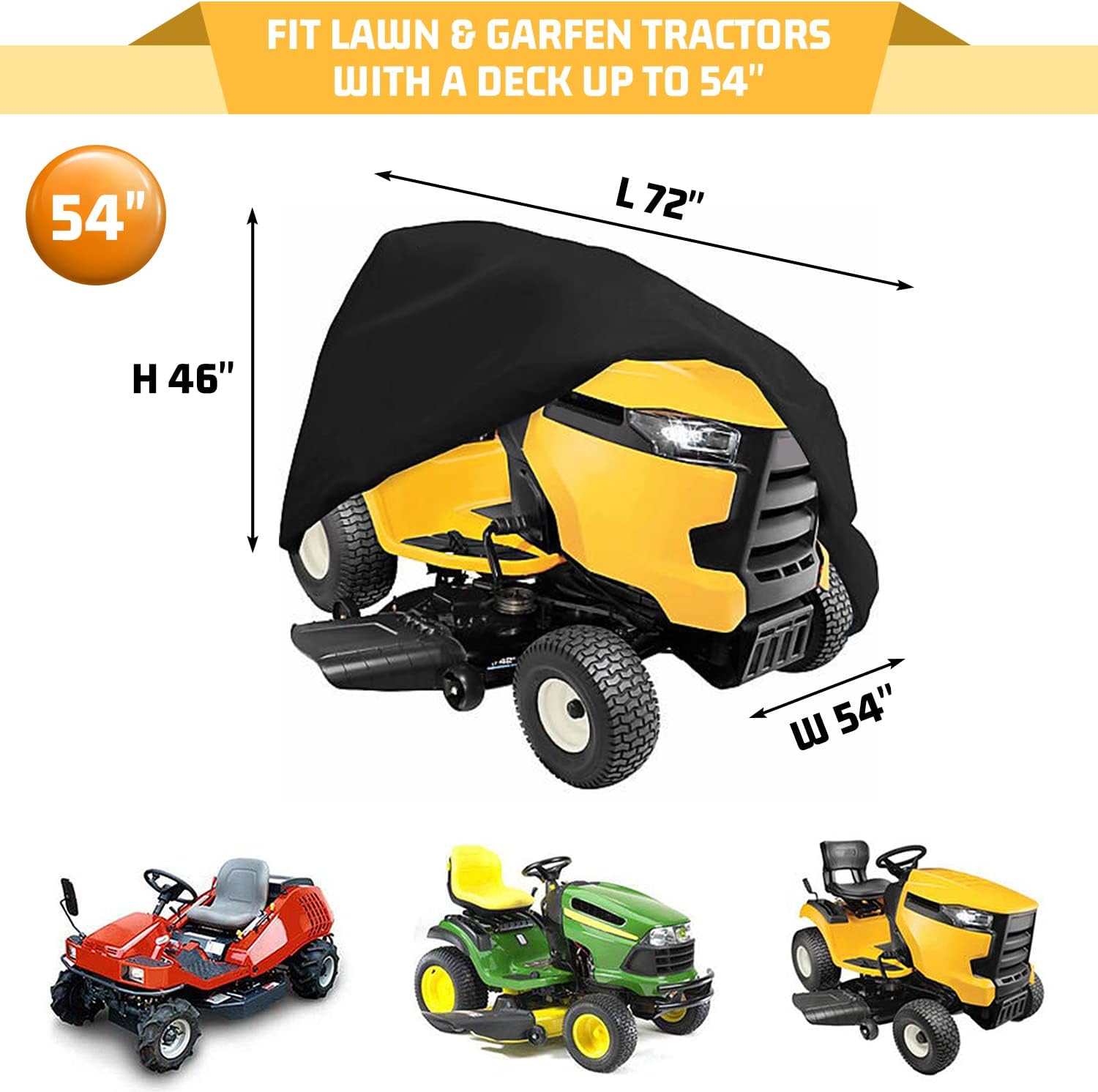 Detalle 2 de Riding Lawn Mower Cover 600D