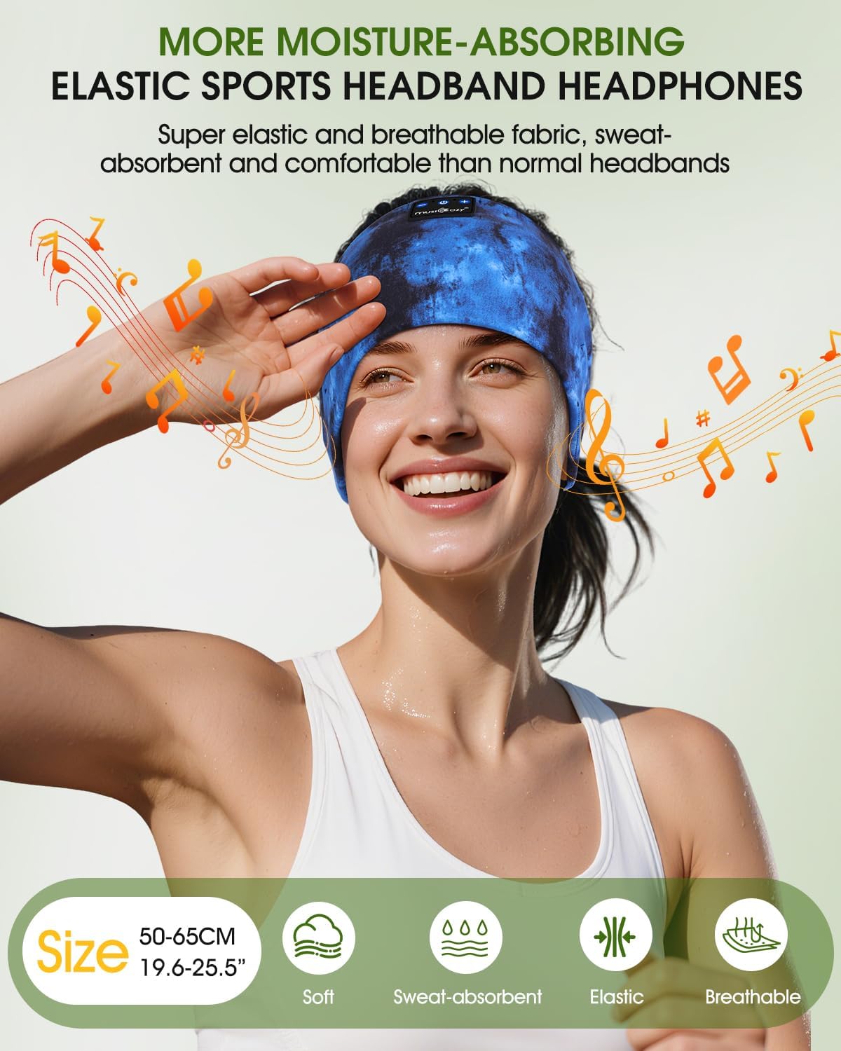 Thumbnail 2 de MUSICOZY Sleep Headphones 14H Bluetooth