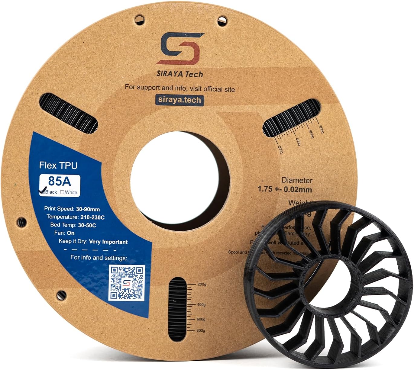 Thumbnail 4 de Siraya Tech Flex TPU 85A Filamento Flexible ISO 10993 🧪