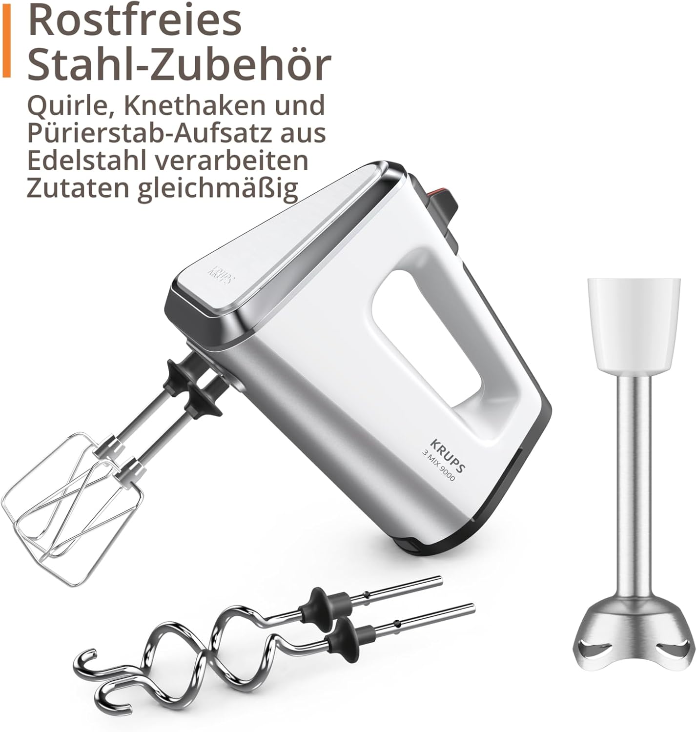 Thumbnail 5 de Krups 3 Mix 9000 Handmixer 750 W