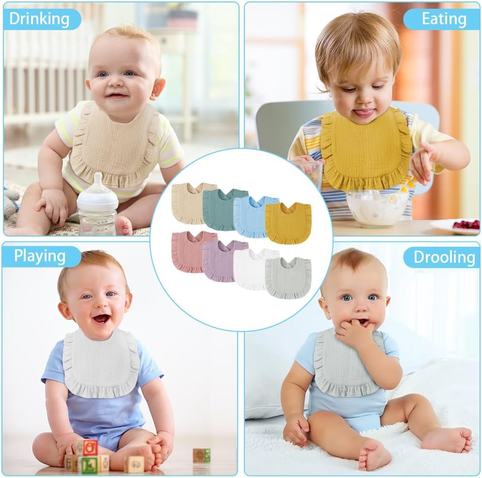 Thumbnail 6 de Vicloon Baby Lätzchen mit Druckknopf