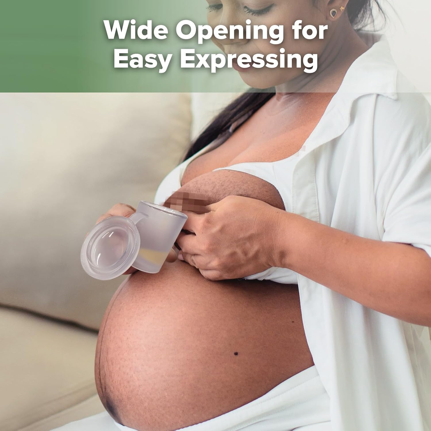 Thumbnail 6 de haakaa Lot de 2 gobelets doseurs et d’alimentation en silicone avec couvercle, pré-stérilisés, 25 ml