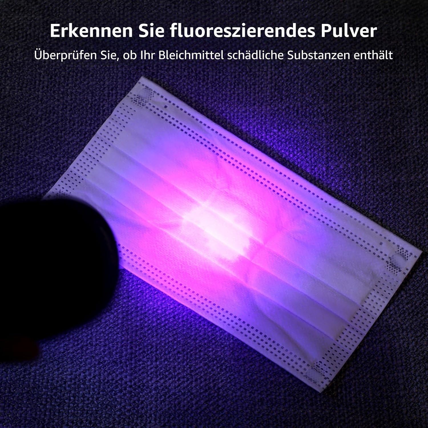 Thumbnail 2 de Lepro HD51 UV-Taschenlampe 395 nm für Haustierurin