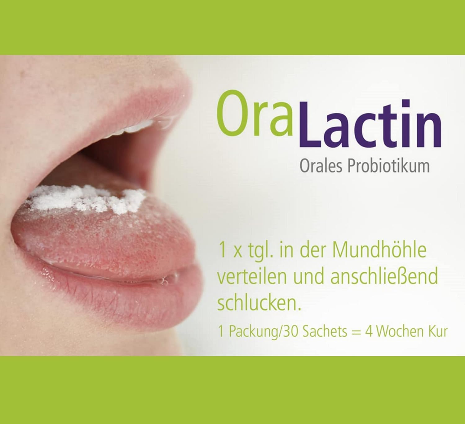 Detalle de ApaCare OraLactin polvere probiotica orale — 30 bustine per cura dentale e orale estesa