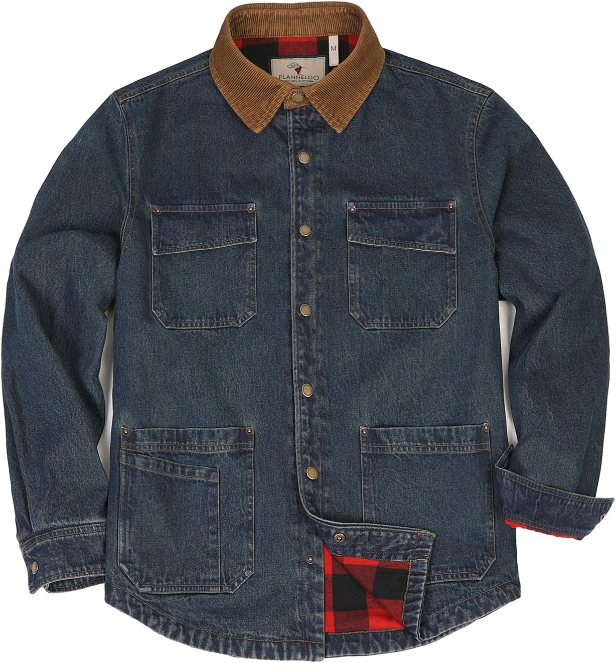 Thumbnail 6 de ZENTHACE Denim Chore Coat, 11.2 oz