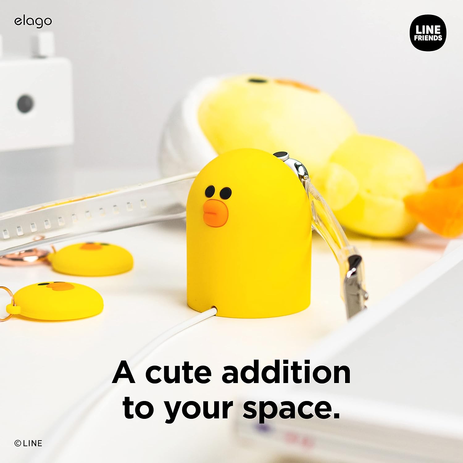 Thumbnail 1 de elago Line Friends Support chargeur W2 pour Apple Watch Ultra3 49mm