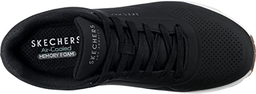 Thumbnail 6 de Skechers Uno Stand On Air para hombre — Dark Black Durabuck Trim, talla 42.5 EU