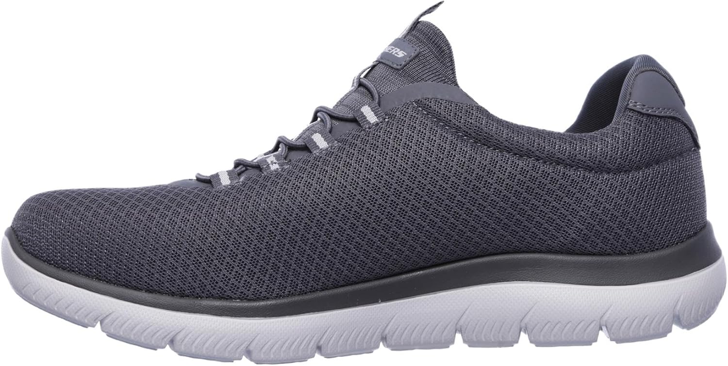 Detalle de Skechers Summits Sneaker Basse Homme : baskets confort d’entraînement à enfiler