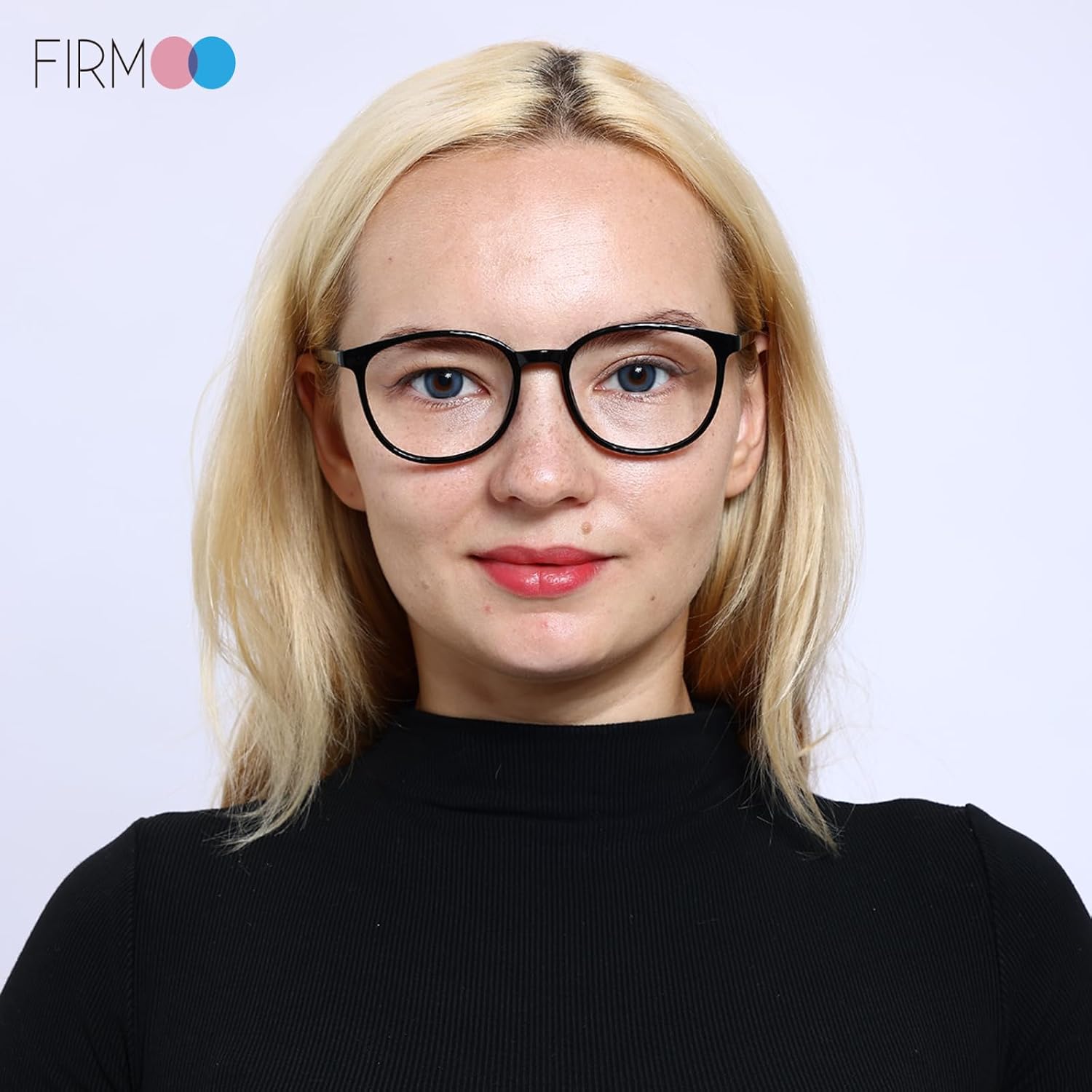 Detalle de Firmoo Blaulicht Brille Computerbrille mit UV-Schutz (TR90, 11 g) für Damen und Herren