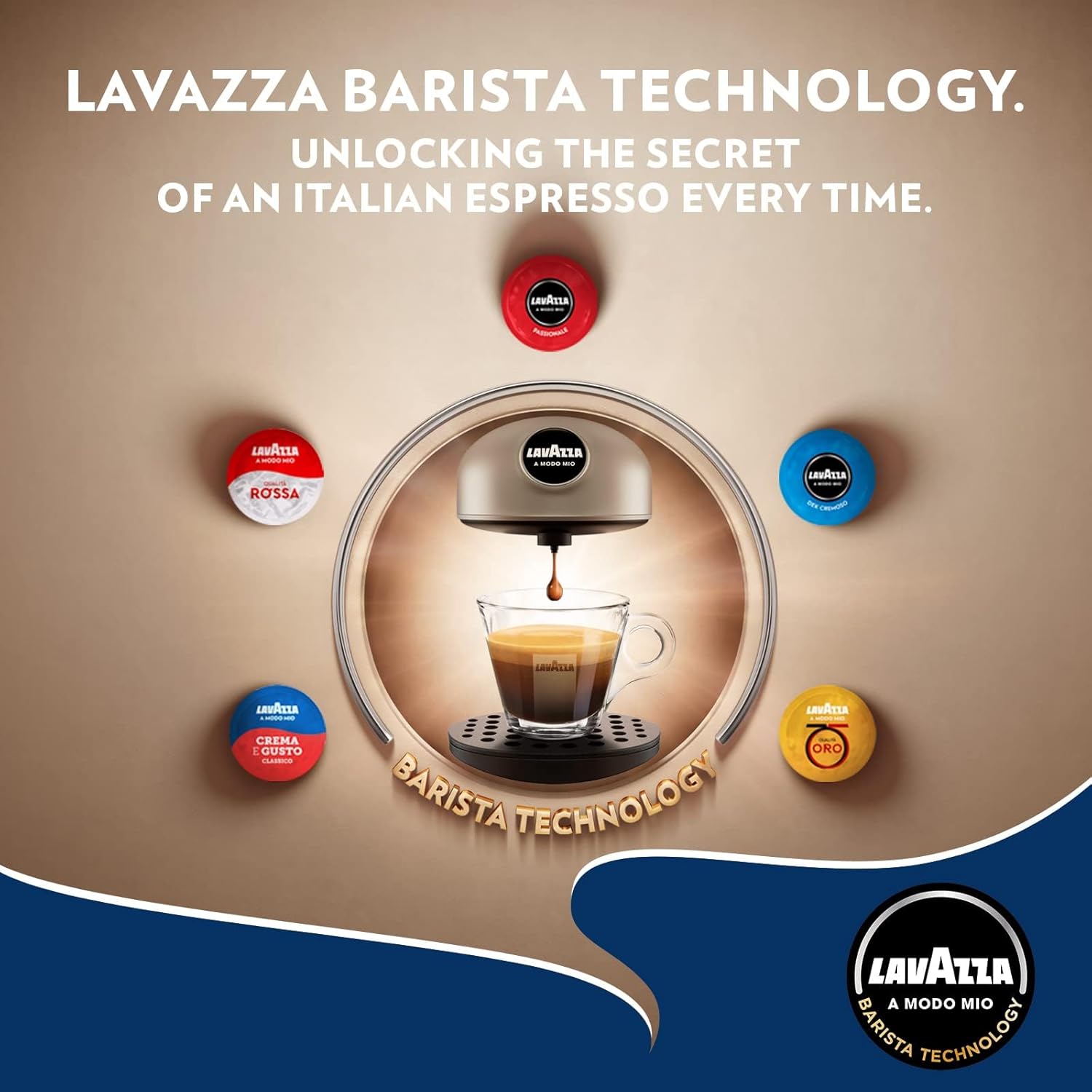Detalle de Lavazza A Modo Mio Jolie & Milk EVO Coffee Machine