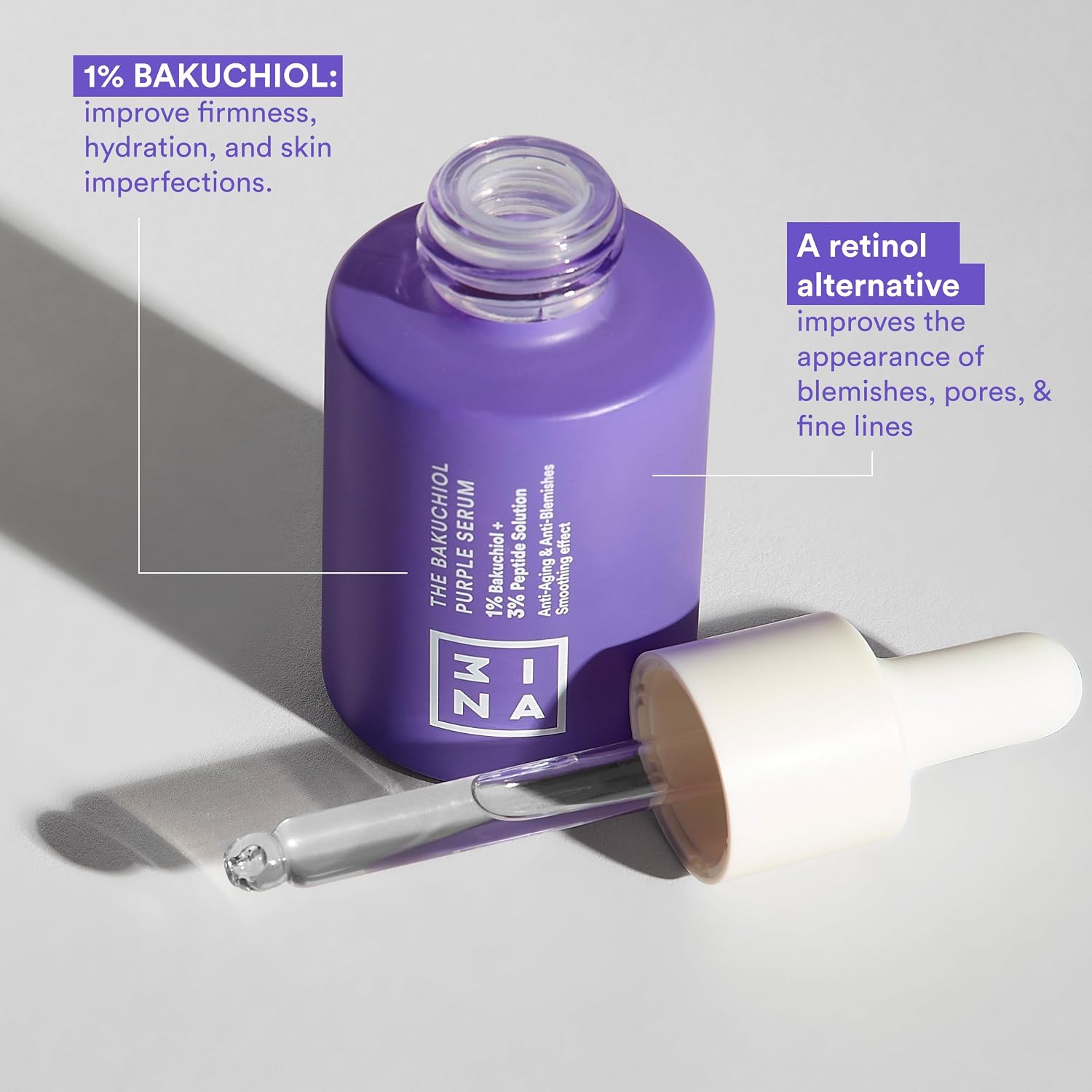 Detalle 2 de 3INA MAKEUP The Bakuchiol Purple Serum