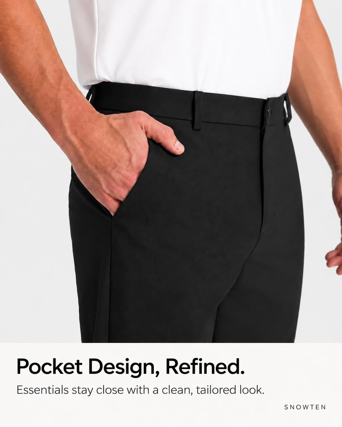 Detalle de SNOWTEN Classic Fit Golf Pants 32