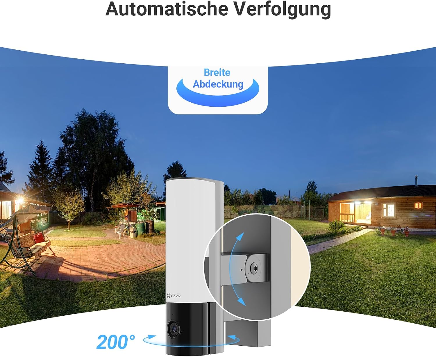 Thumbnail 1 de EZVIZ EL3 4 MP WLAN-Flutlichtkamera