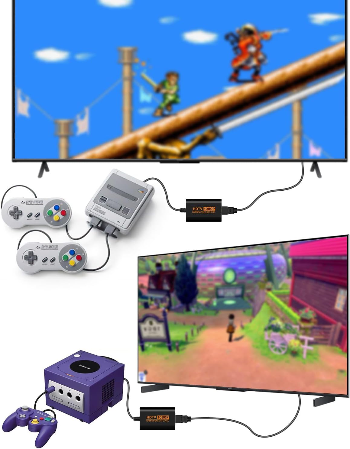 Thumbnail 6 de Sehawei N64 HDMI Konverter 1080P