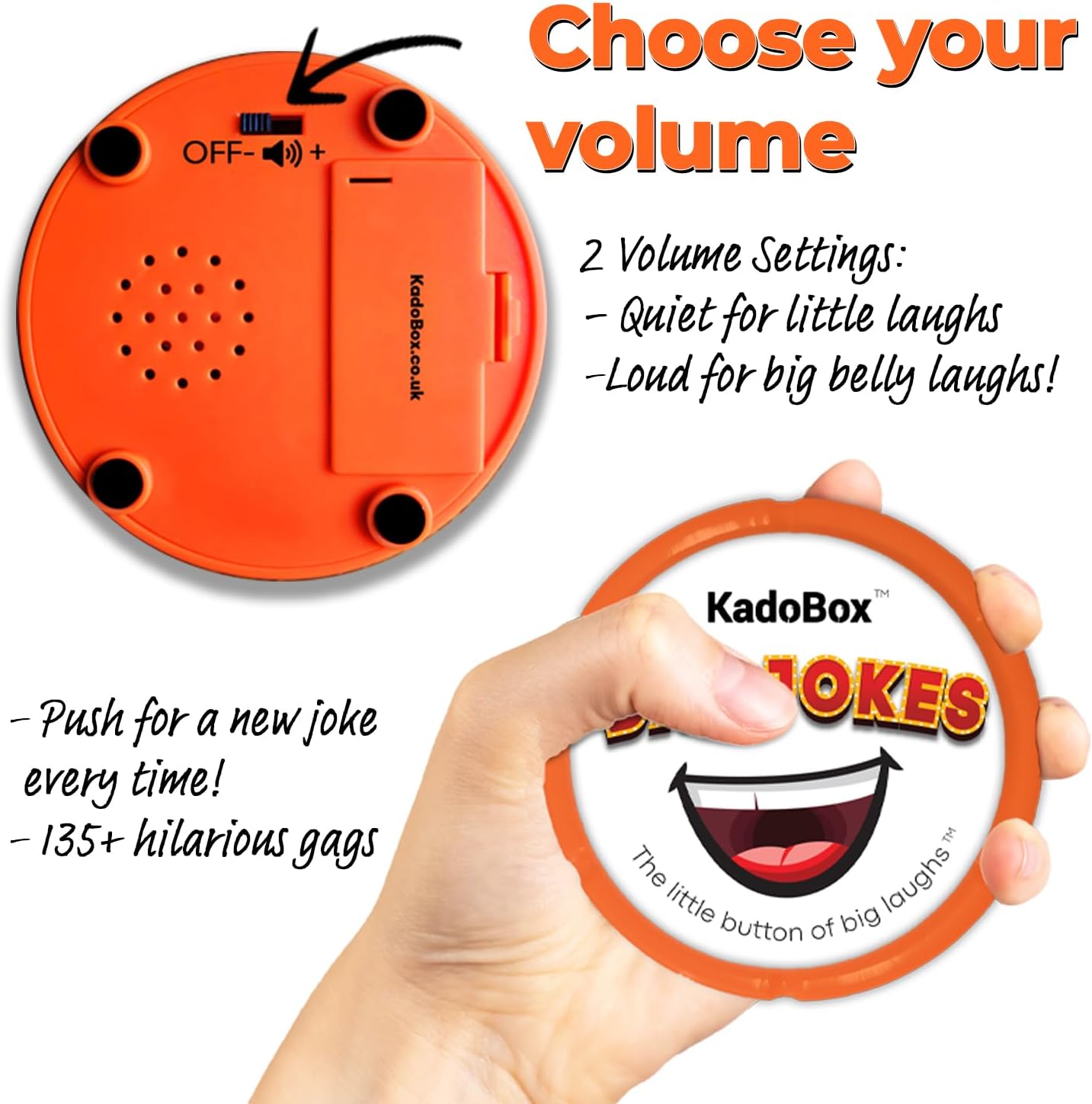 Detalle de KadoBox: Funny Father's Day Dad Jokes Electronic Sound Button