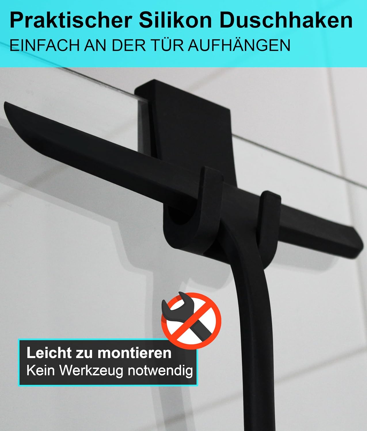 Thumbnail 6 de BLUMBACH Duschabzieher 28 cm schwarz