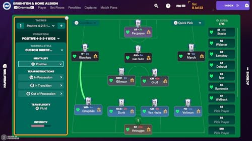 Thumbnail 2 de Football Manager 2024 PS5 — juego de gestión