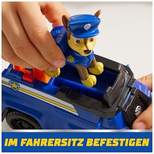 Detalle 2 de PAW Patrol Chase-Figur mit Polizei-Fahrzeug – ab 3 Jahren