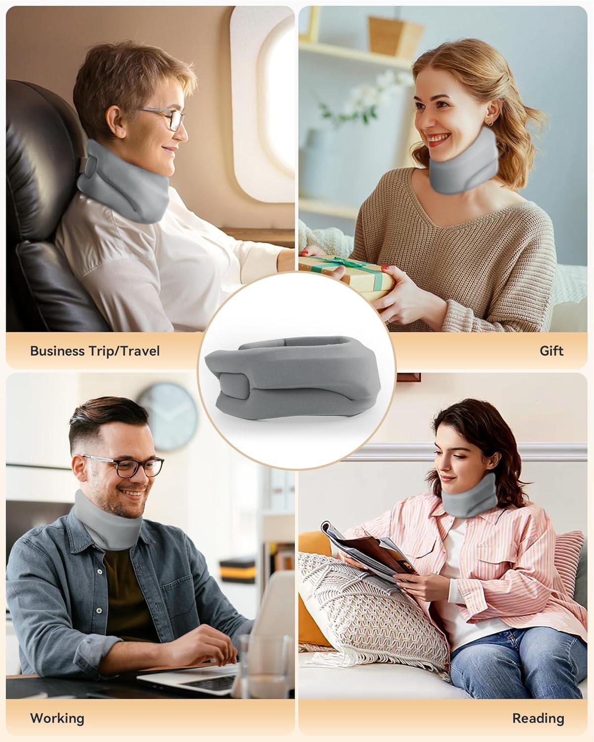 Thumbnail 6 de BETOVIN Heated Cervical Neck Brace, Small, Adjustable with 3 Heat Levels