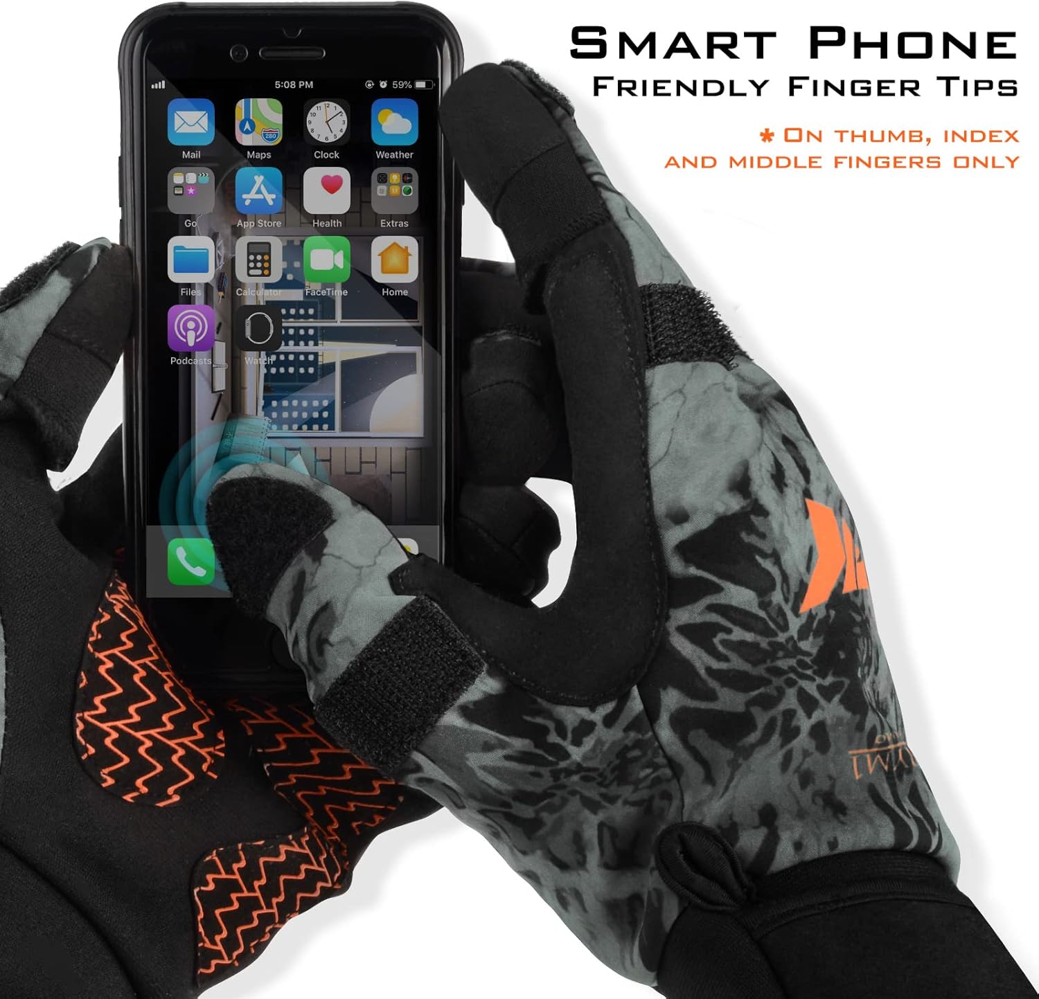 Thumbnail 1 de KastKing Mountain Mist Fishing Gloves ⚓