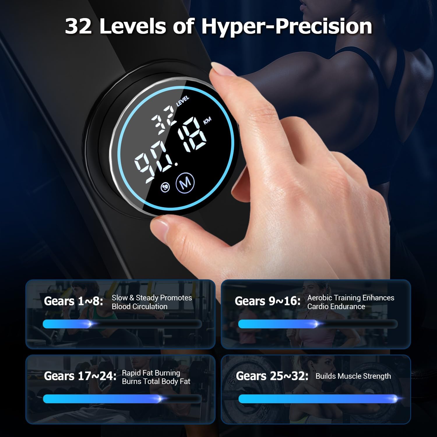 Thumbnail 2 de DMASUN Upgrade Magnetic Rowing Machine with App Compatibility, 16/32 Levels and Quiet Resistance