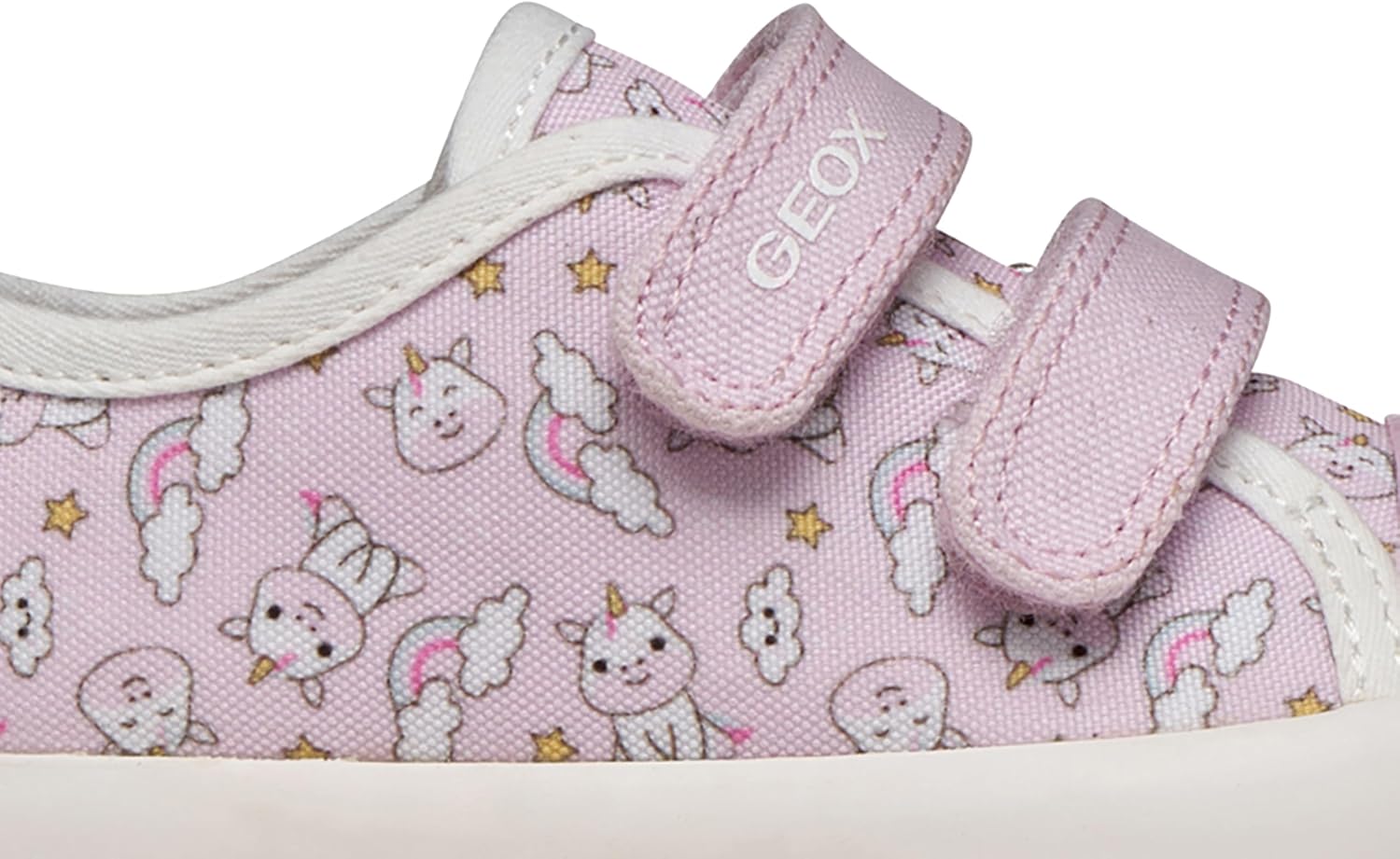 Detalle de Geox B Gisli Girl B BasketBébé Fille – Chaussures respirantes pour petite fille