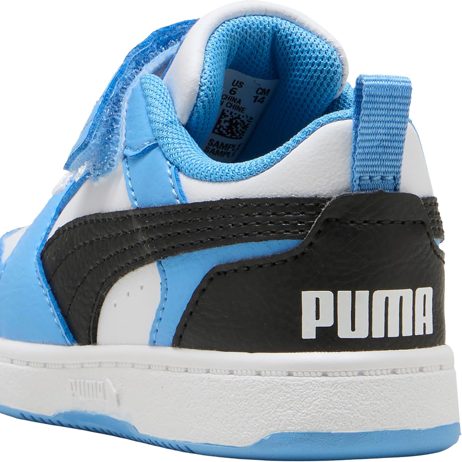 Detalle de PUMA Unisex Baby Rebound V6 Lo Ac+ InfSneaker – Kleinkind-Schuhe mit robustem Sohlsystem