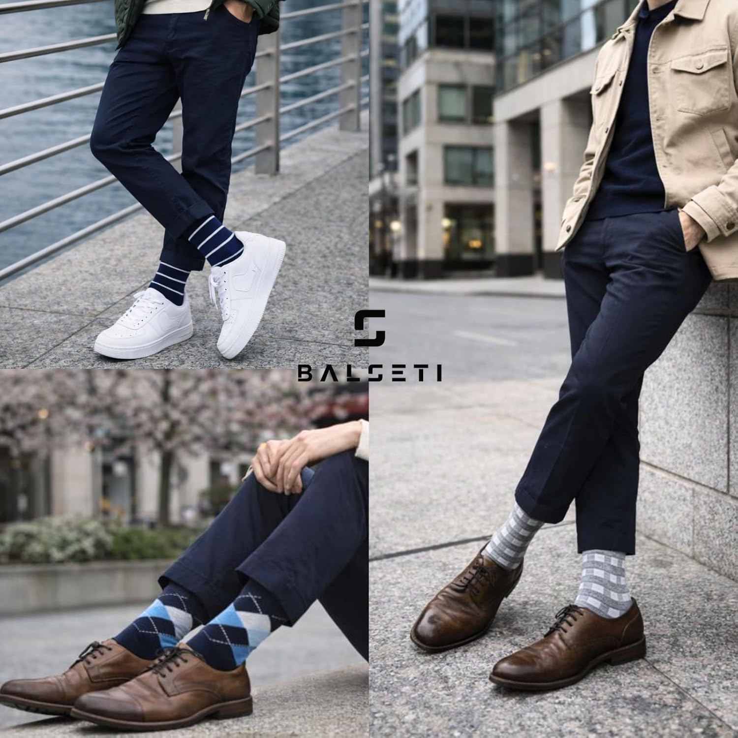Thumbnail 3 de Balseti Calcetines media caña 6 pares