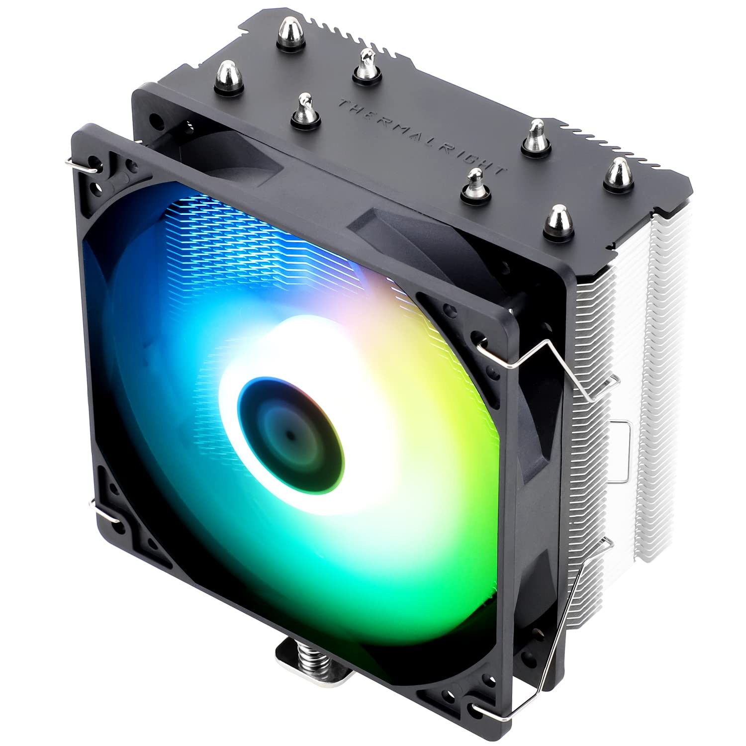 Detalle de Thermalright AssassinX120 SE ARGB CPU Luftkühler – 4 Heat Pipes, leiser TL-C12C-S PWM Fan
