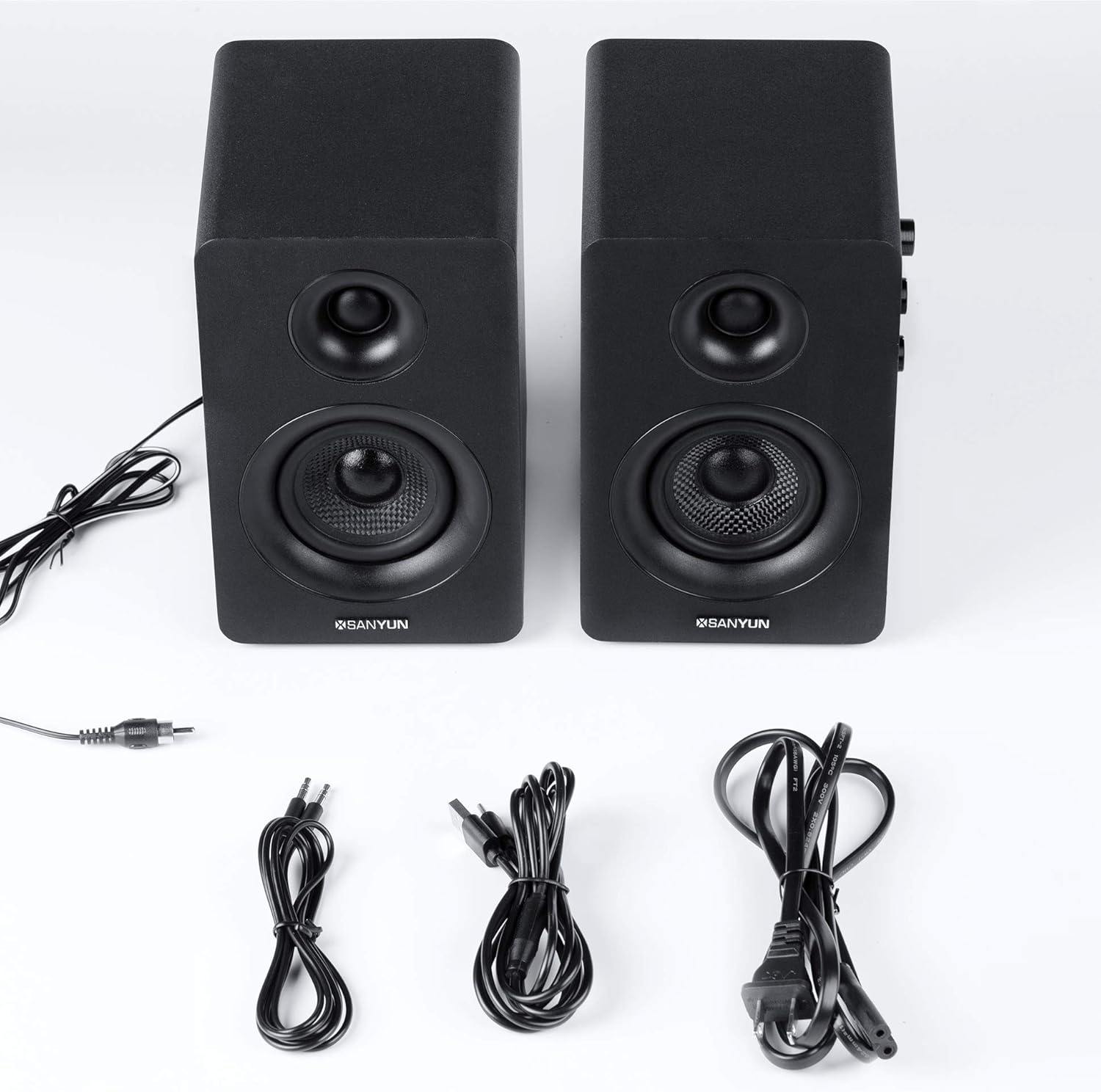 Thumbnail 6 de Sanyun SW208 3" Bluetooth bookshelf speakers 60W