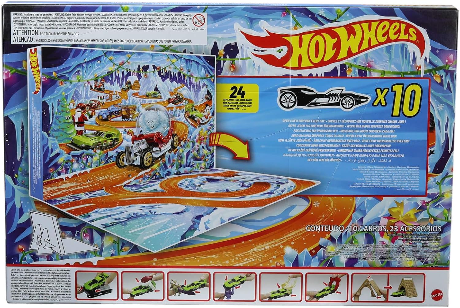Thumbnail 4 de Hot Wheels Calendrier de l’Avent 2026 – une déco festive et des surprises à portée de porte