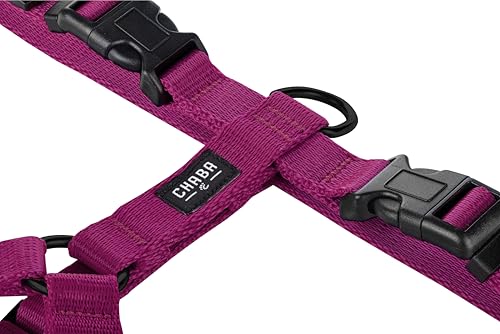 Thumbnail 9 de Chaba Harnais Guard pour Petit Chien - 5 Points, Anti-Traction, Taille M, Bordeaux