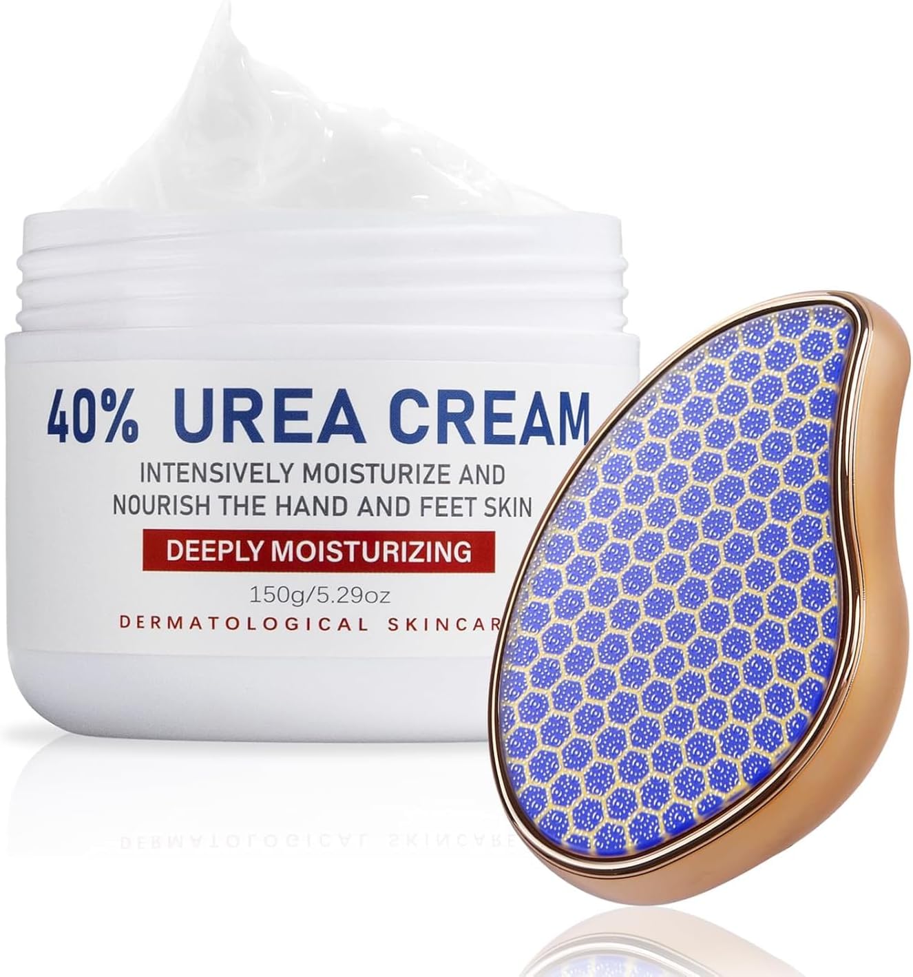 Thumbnail 3 de OUKEYA Urea Cream 40%: Deep Moisturising Foot & Hand Cream for Dry, Cracked Skin