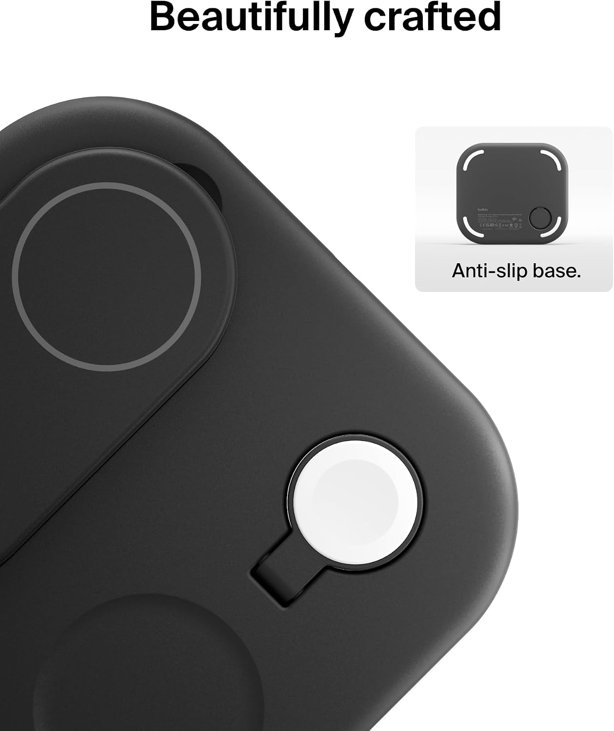 Thumbnail 6 de Belkin BoostCharge 3-in-1 Magnetic Foldable Charger 15W