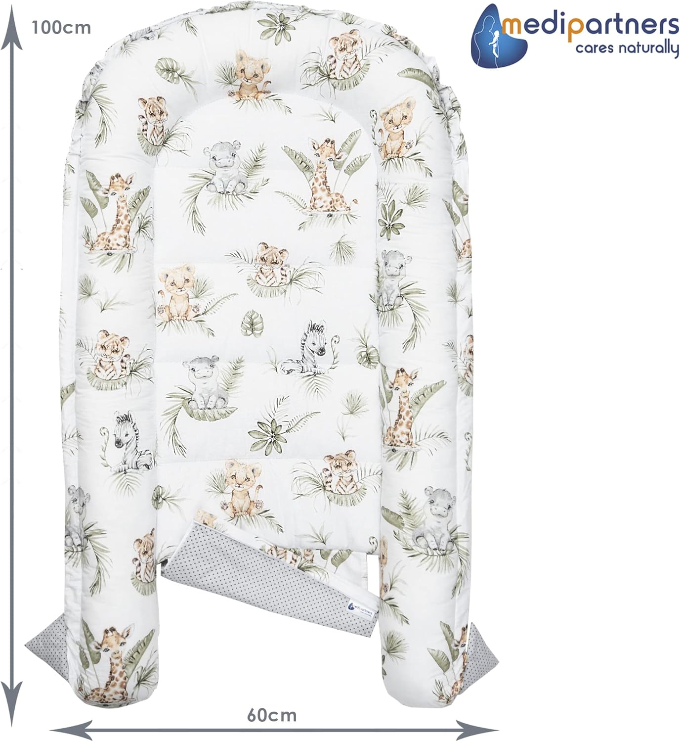 Thumbnail 3 de Medi Partners Nido Bebe Recién Nacido 🚼 Juego 5 Piezas Beige