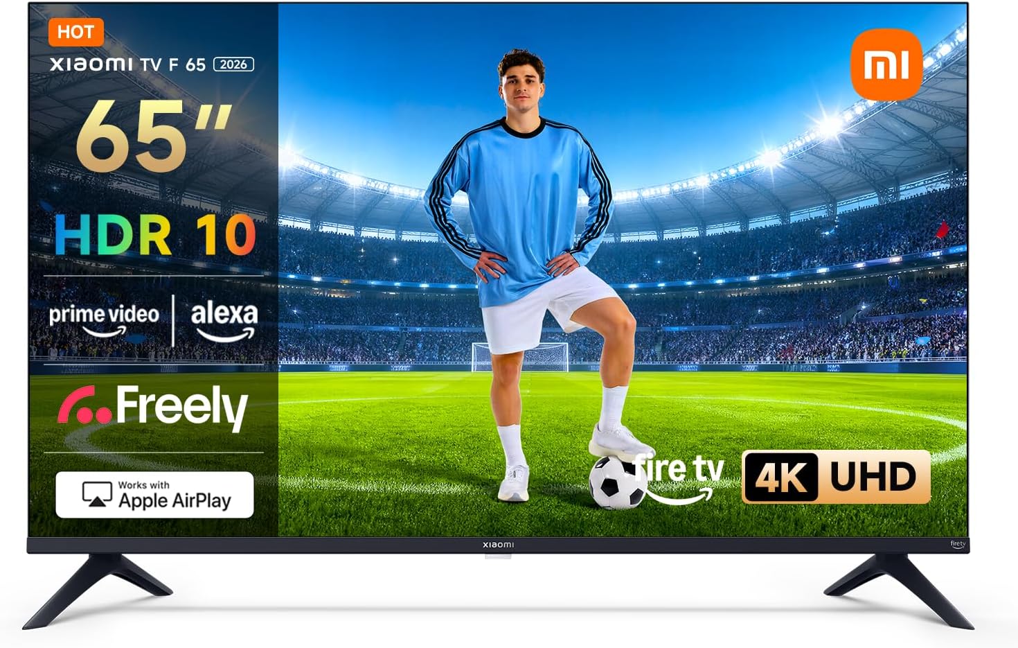 Detalle de XIAOMI TV F 32 (32 Inch) HD Smart TV with Fire TV, Dolby Audio, Alexa & AirPlay
