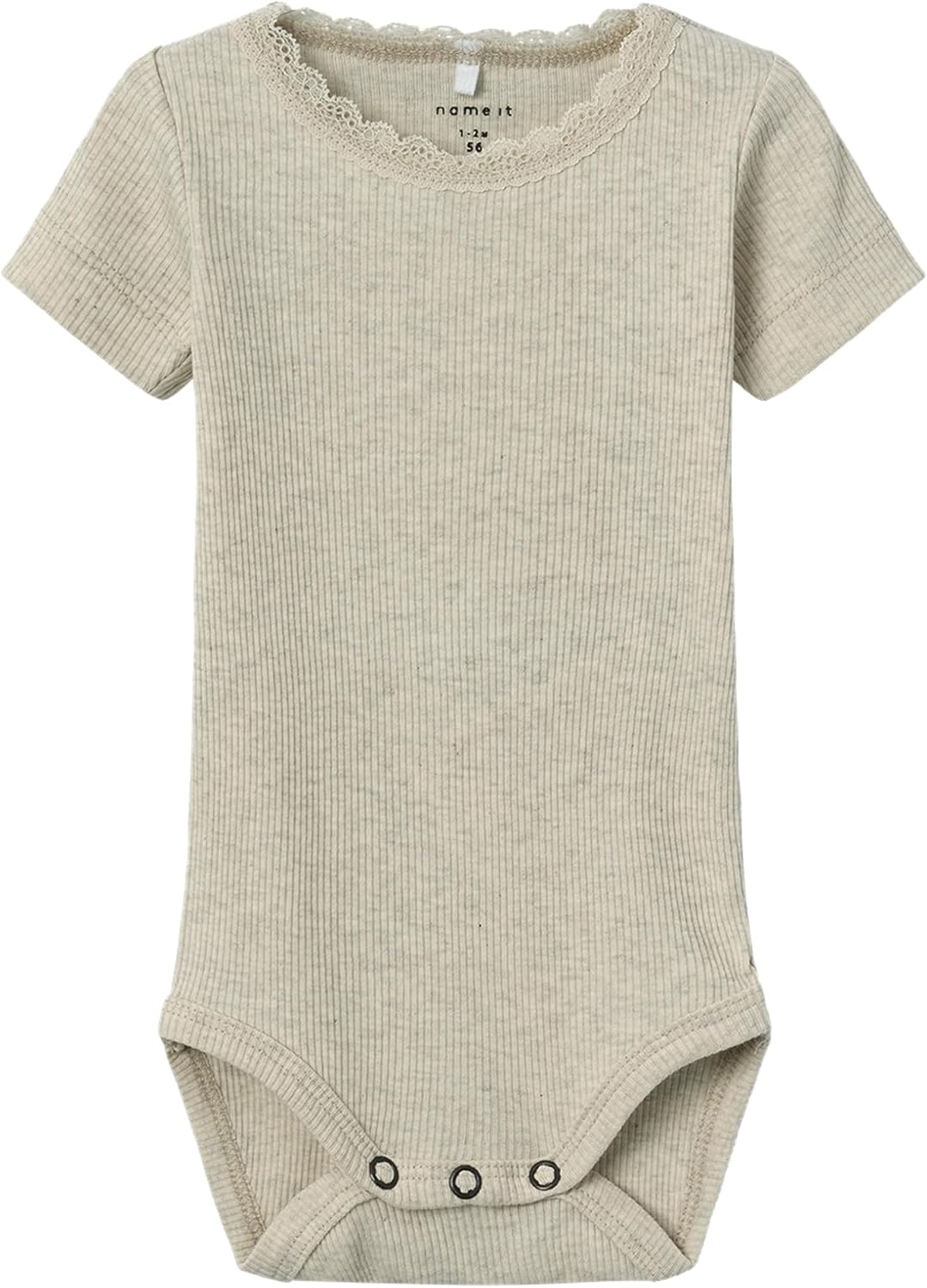 Detalle de NAME IT Baby – Mädchen Bodysuit Noos (1er Pack)