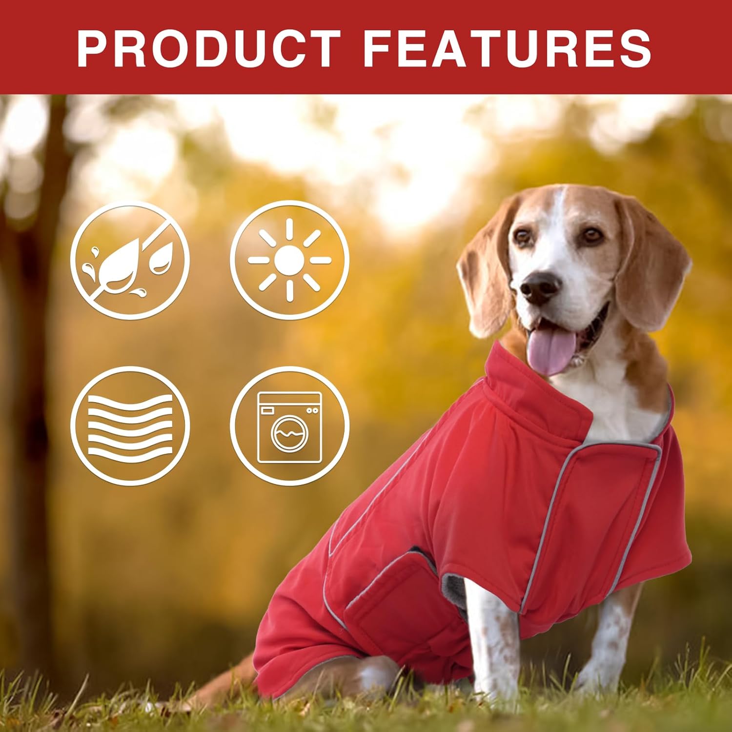 Thumbnail 6 de Wasserdichte Katzinst Hundejacke L