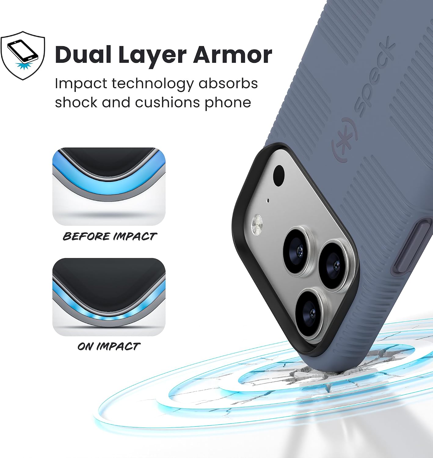 Thumbnail 2 de Speck CANDYSHELL Grip +MS iPhone 17 Proケース、滑り止めグリップ・MagSafe対応