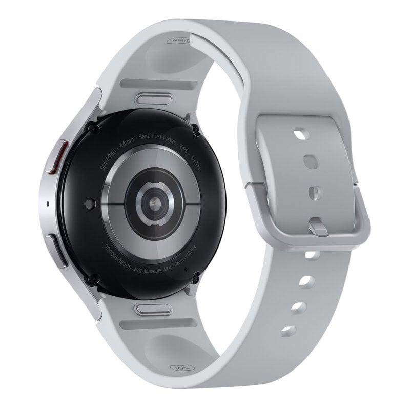 Detalle 2 de Samsung Galaxy Watch6 LTE 44mm Plata: libertad y salud en tu muñeca