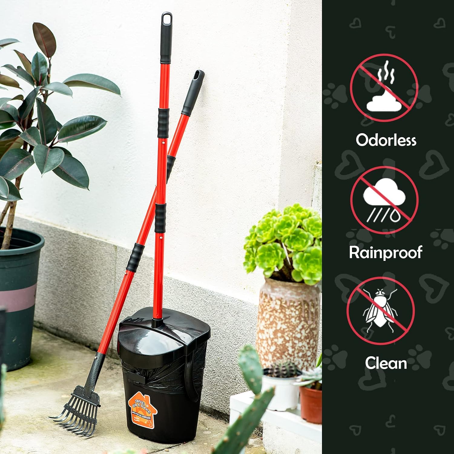 Detalle 2 de BANORES Pooper Scooper 91,4 cm 🐾
