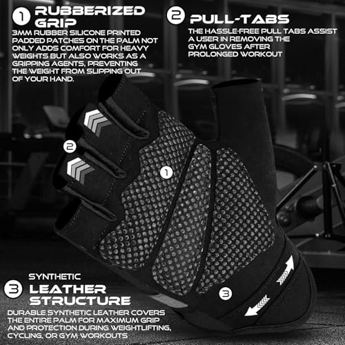 Thumbnail 2 de BEAST RAGE Weight Lifting Gloves review: versatile, breathable grips for gym lovers