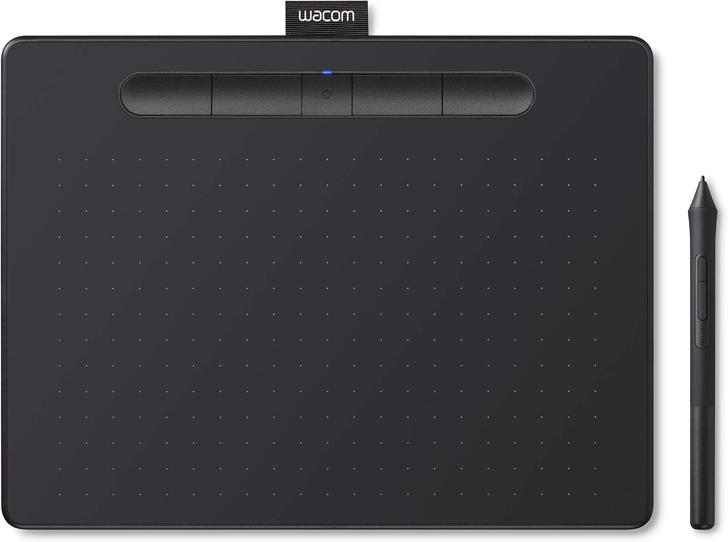 Detalle de Wacom Intuos TCTL6100WL/K0 Mediumワイヤレス ペンタブレット 筆圧4096レベル・ブラック・Android対応