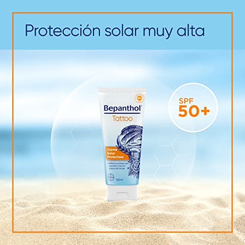 Thumbnail 6 de Bepanthol Tattoo Crema Solar SPF50 🌞 Protección para Tatuajes 50 ml