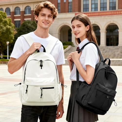 Thumbnail 6 de HYC00 Mochila Escolar para niñas adolescentes – 19 L, 14 pulgadas, impermeable, negro