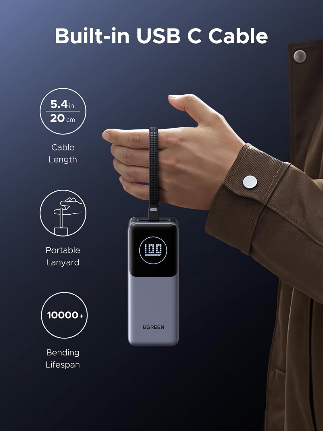 Thumbnail 4 de UGREEN Nexode Power Bank 20000mAh 130W